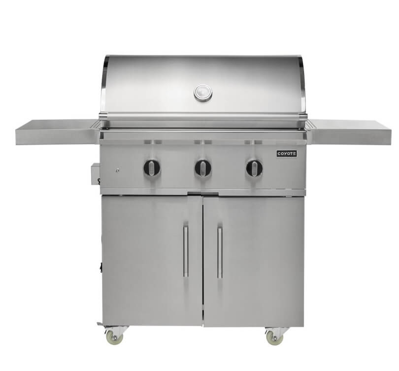 Coyote C-Series 34-Inch 3-Burner Freestanding Gas Grill