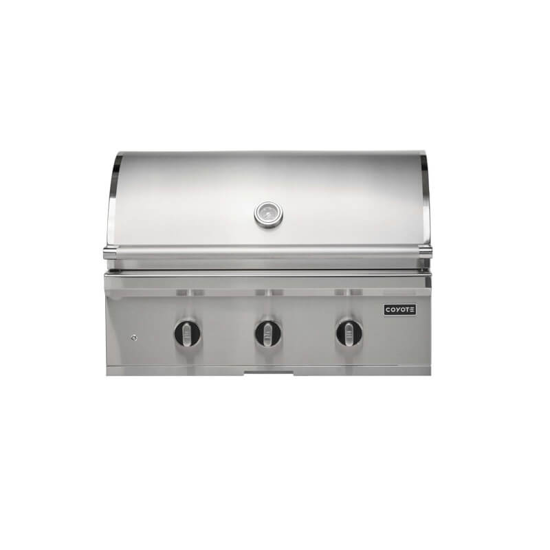 Coyote C-Series 34-Inch 3-Burner Built-In Gas Grill
