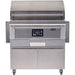 Coyote 36-Inch Freestanding Pellet Grill | Folding Side Shelves