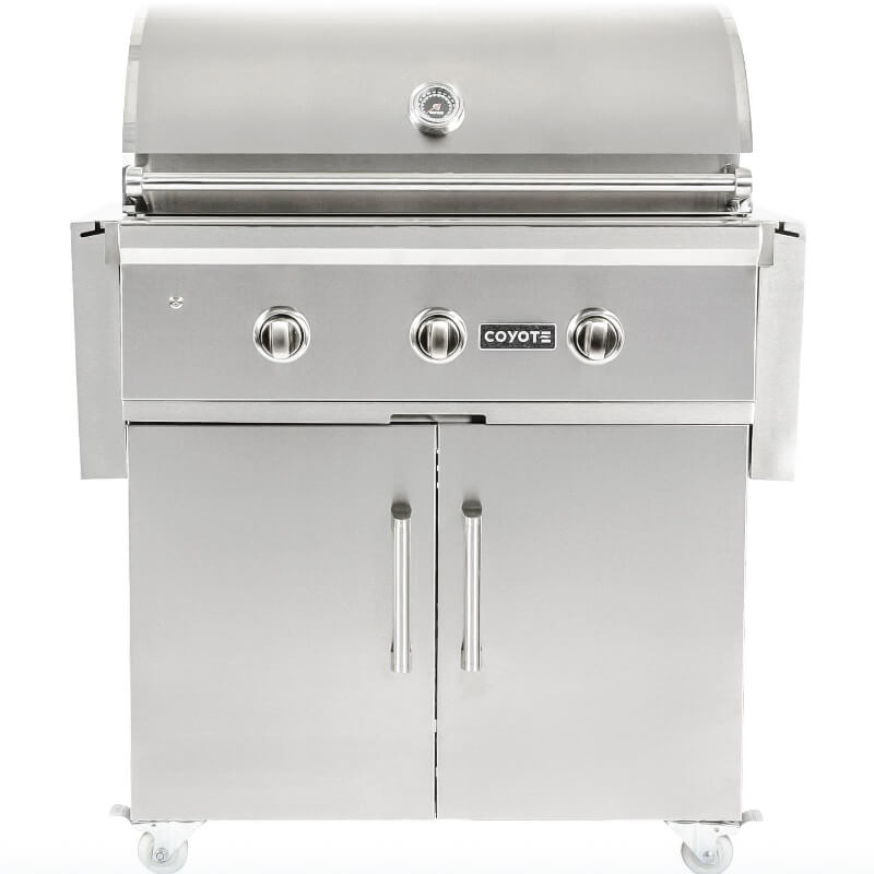 Coyote C-Series 34-Inch 3-Burner Freestanding Gas Grill