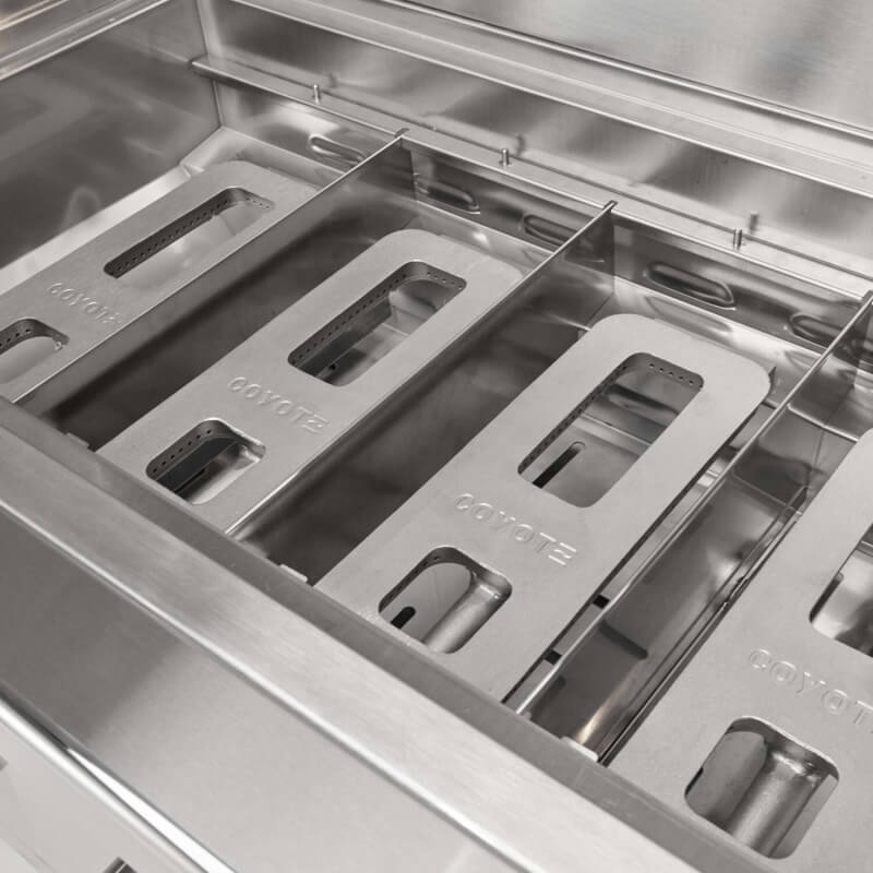 Coyote CL Series Grill | Cast Stainless Steel Burners