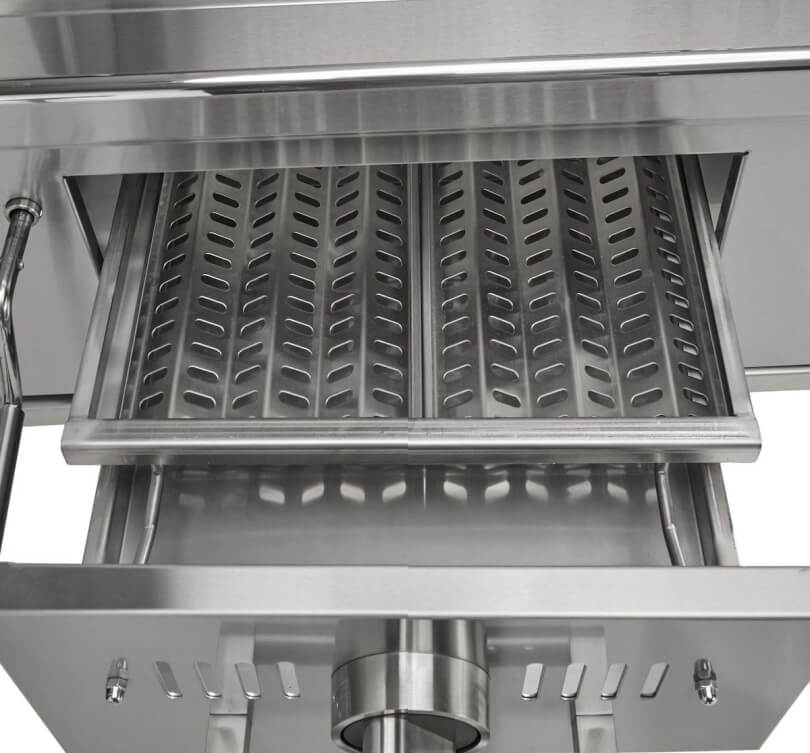 Coyote Centaur 50-Inch Dual Fuel Grill | Charcoal Tray