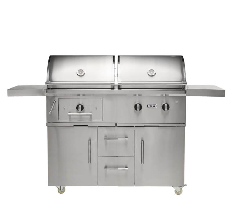 Coyote Centaur 50-Inch Dual Fuel Freestanding Grill