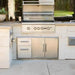 Coyote 45-Inch Double Access Door And Two Drawer Combo | Installed In Outdoor Kitchen