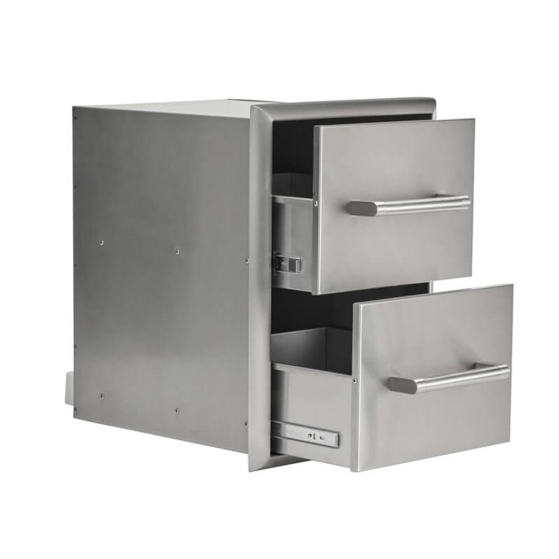 Coyote 16 Inch Double Drawer | Soft Close Drawers