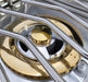 Coyote 12-Inch Built-In Double Side Burner | Brass Burner
