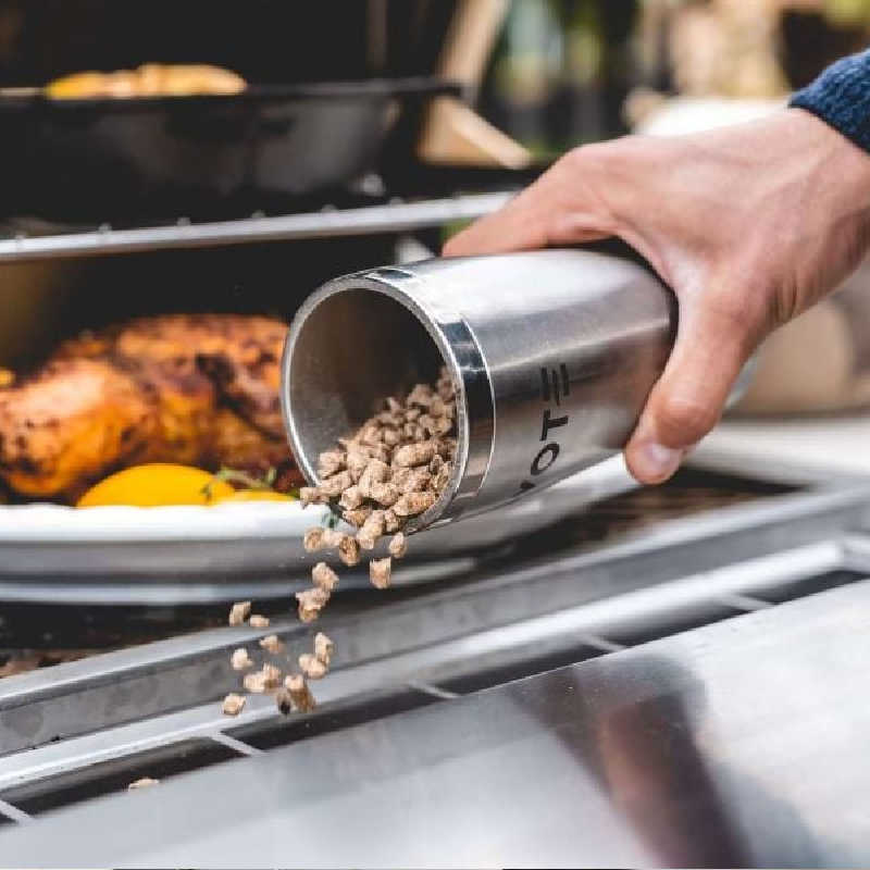 Coyote Grill Pellet | Front Load Hopper