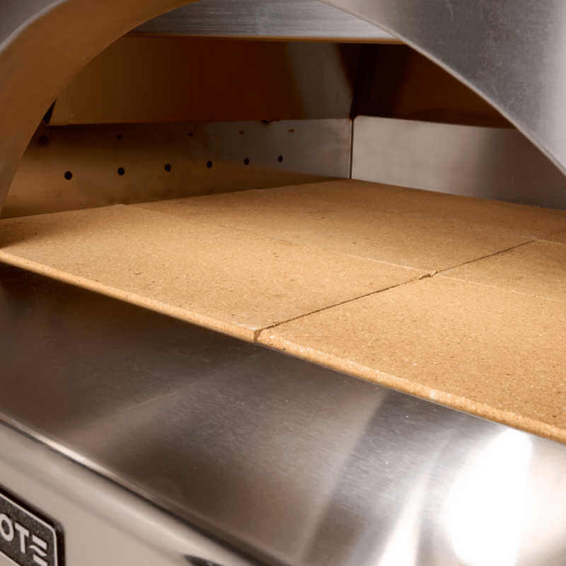 Coyote 40-Inch Wood-Fired Pizza Oven | FDA Approved Fire Bricks