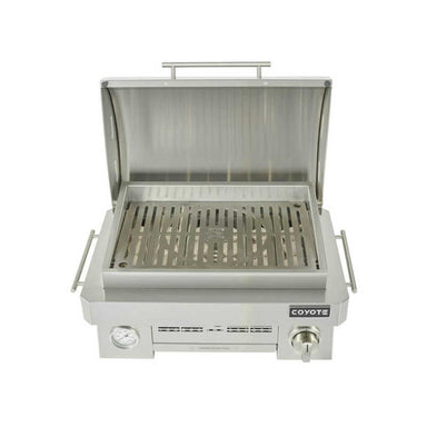 Coyote Portable Gas Grill | Laser Cut Cooking Grates