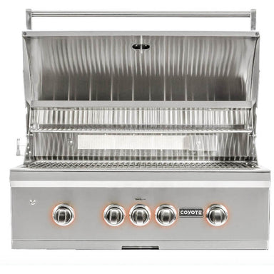 Coyote S-Series 36-Inch Built-In Gas Grill  | 304 Stainless Steel