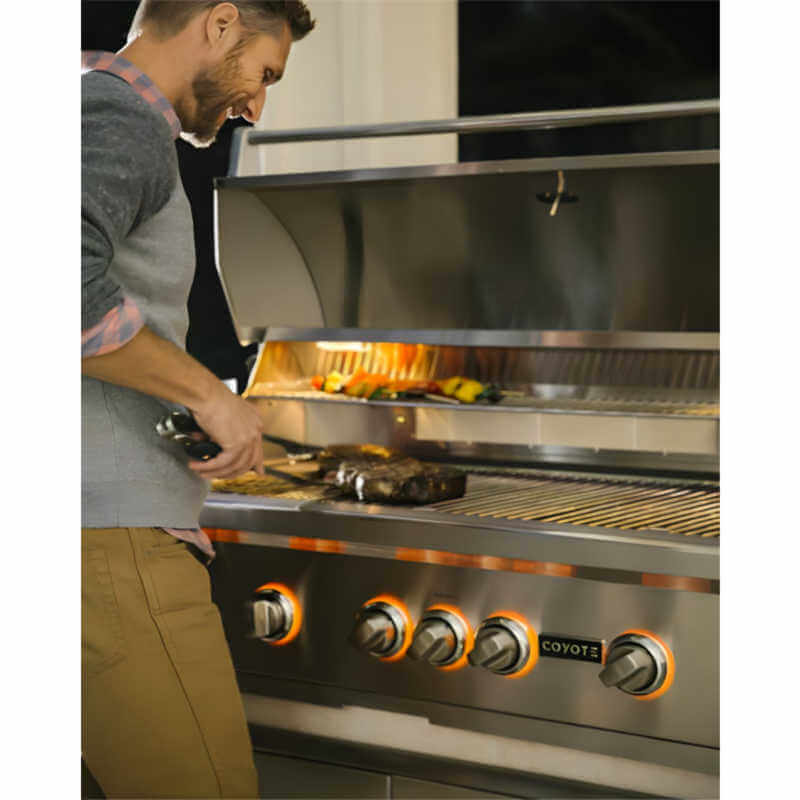 Coyote S-Series 36-Inch Built-In Gas Grill  | Sear Burner Included