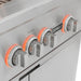 Coyote S-Series 42-Inch 5-Burner Built-In Gas Grill | Backlit Gas Knobs