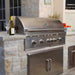 Coyote S-Series 42-Inch Built-In Gas Grill | Shown in Stone Grill Island