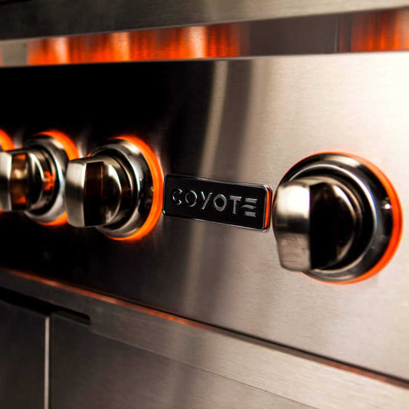 Coyote S Series Gas Knob Lights