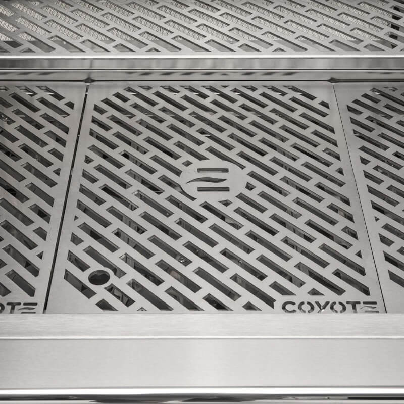 Coyote SL-Series Grill | Cooking Grates Laser Cut Panels
