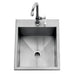 Delta Heat 15-Inch Outdoor Sink With Cold Water Faucet - DHOS15