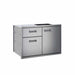 Delta Heat 30-Inch Door Drawer Combo | 304 Stainless Steel