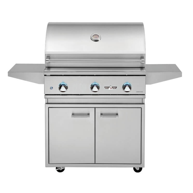 Delta Heat 32-Inch 3-Burner Gas Grill On Cart