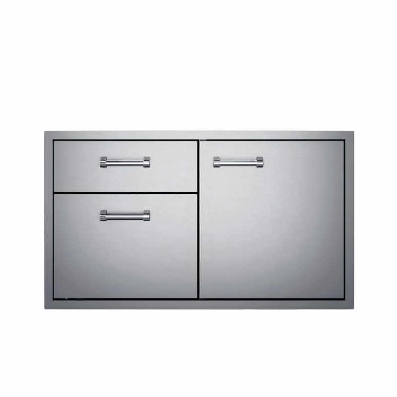 Delta Heat 36-Inch Access Door & Double Drawer Combo