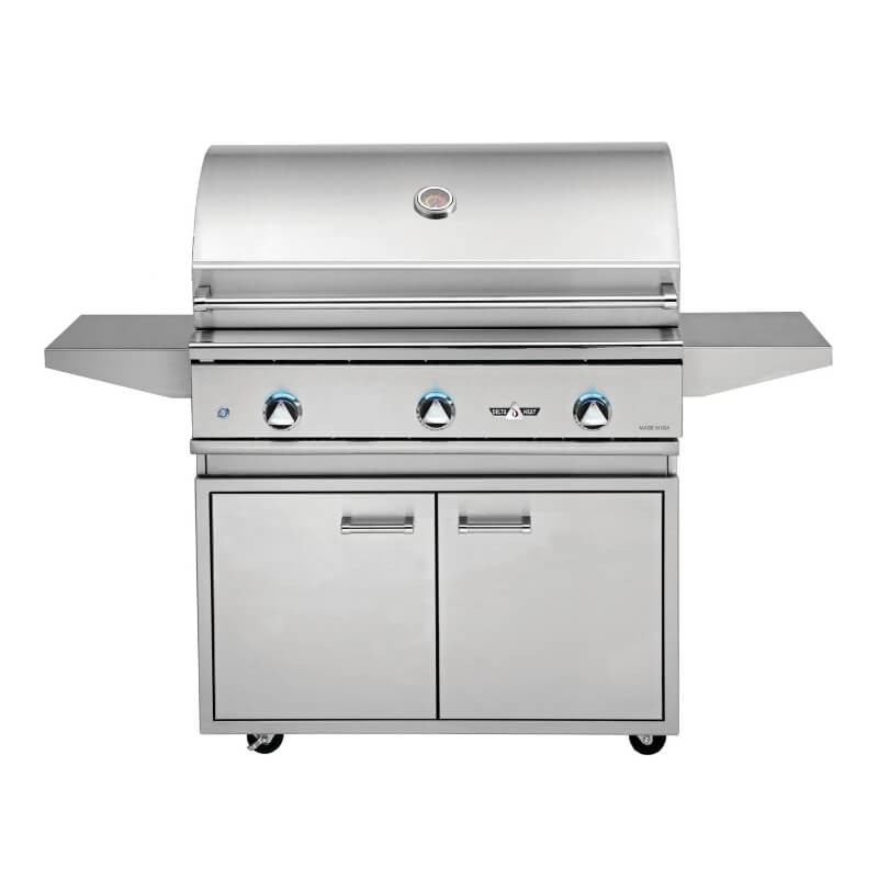 Delta Heat 38-Inch 3-Burner Gas Grill On Cart