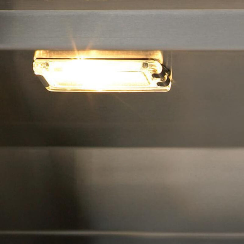 Delta Heat Gas Grill | Interior Grill Lights