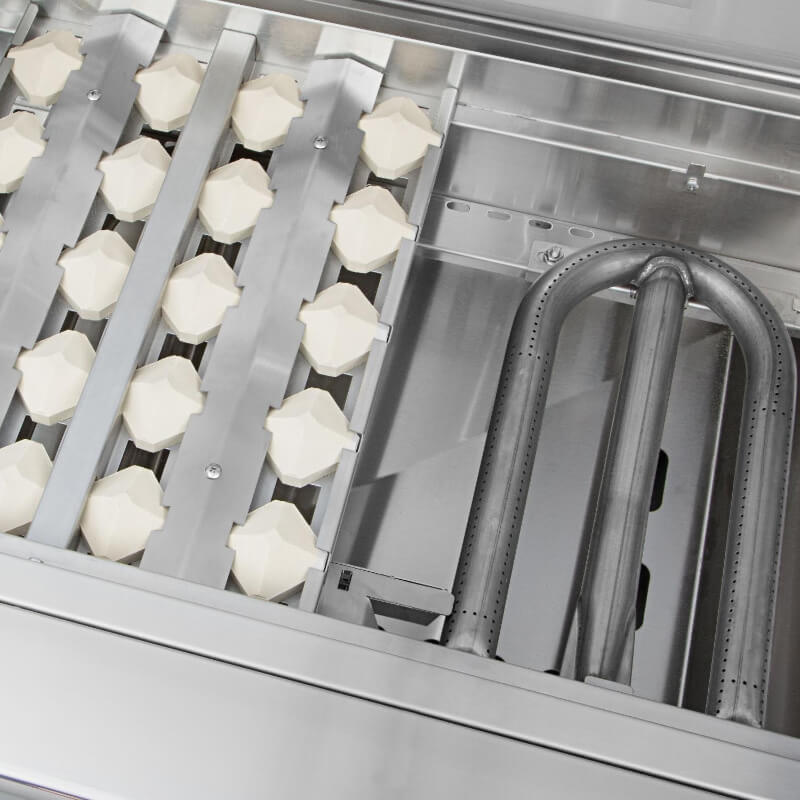 Delta Heat Gas Burners in Stainless Steel