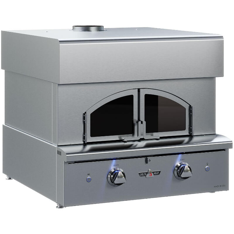 Delta Heat Built-in Pizza Oven | Ceron Glass Door