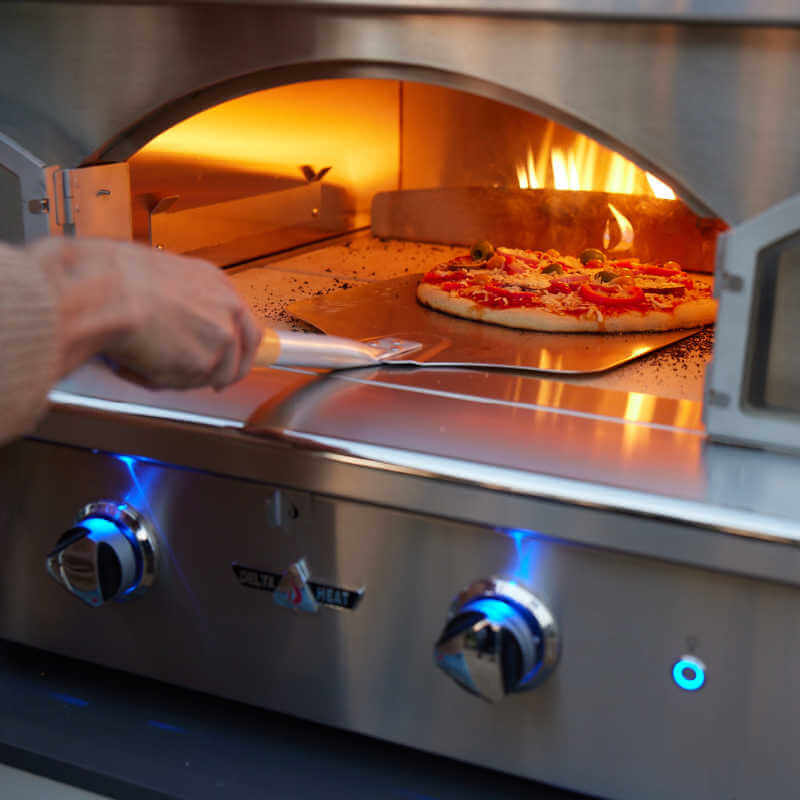 Delta Heat Pizza Oven | Shown Cooking Pizza