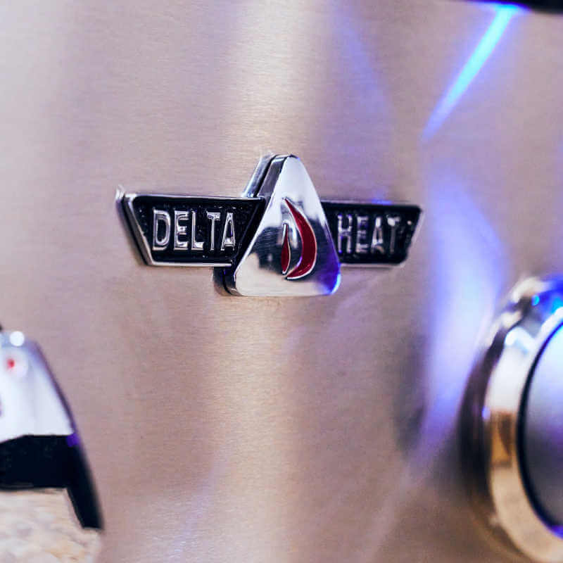 Delta Heat Power Burner | Blue LED Lights