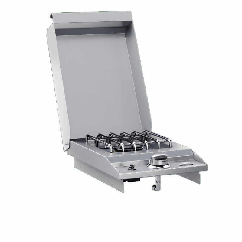 Delta Heat Single Side Burner | Hinged Lid