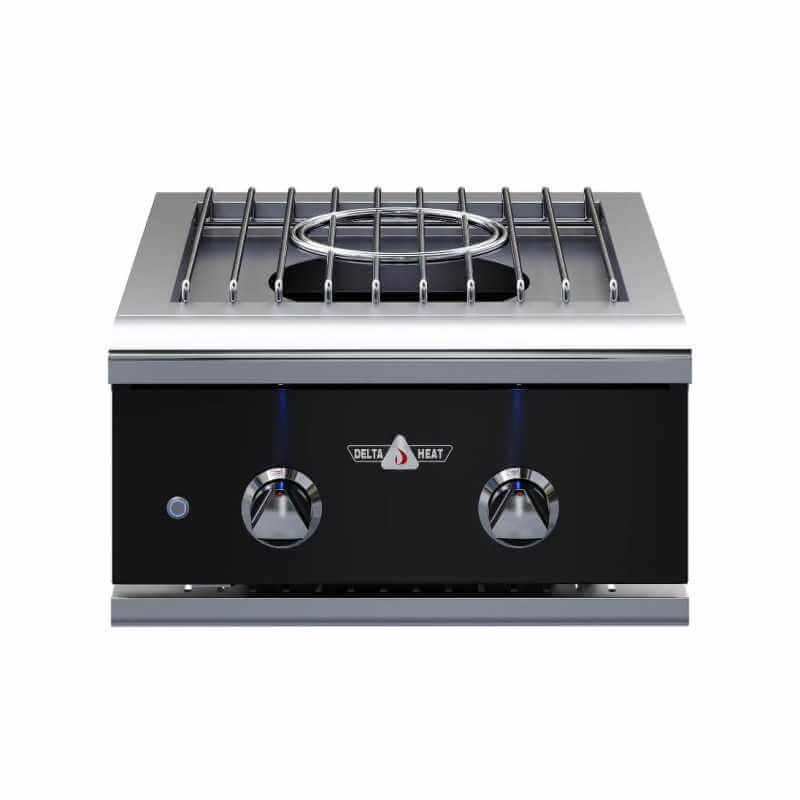 Delta Heat Power Burner | Black Finish