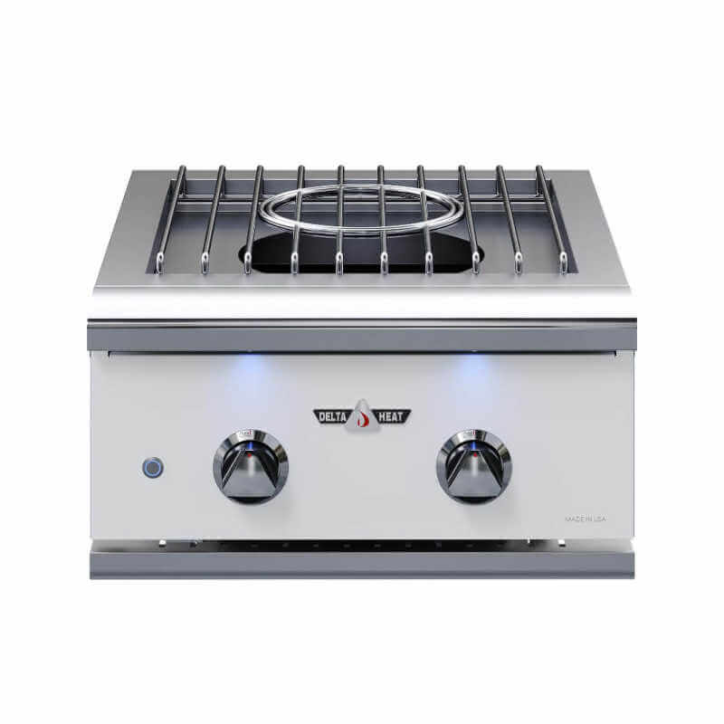 Delta Heat Power Burner | White Finish