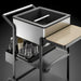 Dometic Speed Rail For MoBar 50 | Shown on Mobile Bar Cart