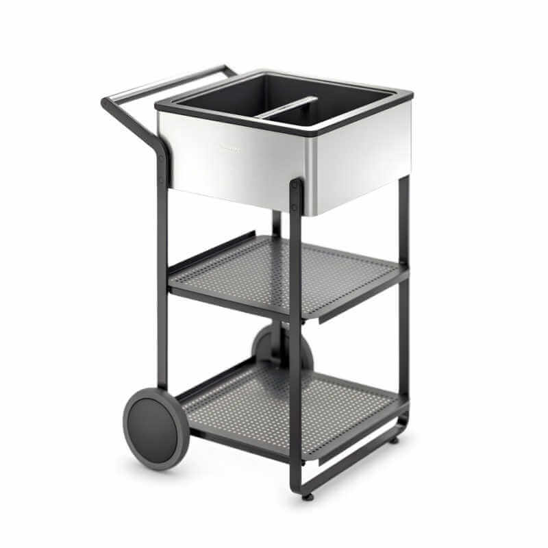 Dometic MoBar 50S Outdoor Mobile Bar | Stainless Steel Ice Bin