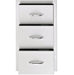 EZ Finish Systems 10 Ft Ready-To-Finish Grill Island | 17-Inch Triple Drawer | Polished Handles