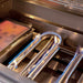 EZ Finish Systems 10 Ft RTF Outdoor Kitchen Island | Summerset TRL 32-Inch Grill | Shown With U-Burner Lit