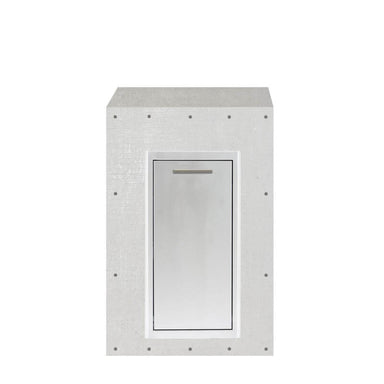 EZ Finish Outdoor Kitchen Systems 24-Inch Ready for Finish Outdoor Kitchen Module w/ Blaze Narrow Trash Drawer