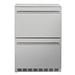 EZ Finish Systems 10 Ft Ready-To-Finish Modular Grill Island | Summerset 24-Inch 5.3c Double Drawer Refrigerator 