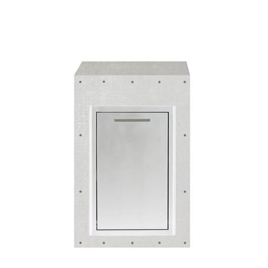 EZ Finish Outdoor Kitchen Systems 24-Inch Ready for Finish Outdoor Kitchen Module w/ Blaze Trash & Recycle Drawer