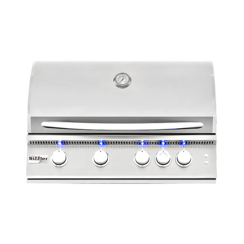 EZ Finish Ready-To-Finish Grill Island | Summerset Sizzler Pro 32-Inch 4 Burner Grill