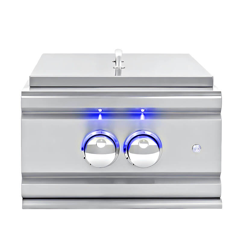 EZ Finish Outdoor Systems Ready-To-Finish Grill Island | Summerset TRL Power Burner