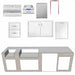 EZ Finish Systems 10 Ft Ready-To-Finish Outdoor Kitchen Island | Summerset Pro Kit