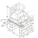 Earthstone Ovens Model 60 Wood Fired Pizza Oven | Installation Diagram