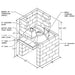 Earthstone Ovens Model 90 Pizza Oven | Installation Diagram