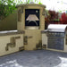 Earthstone Ovens Model 90 Pizza Oven | Shown With Stucco Outdoor Kitchen