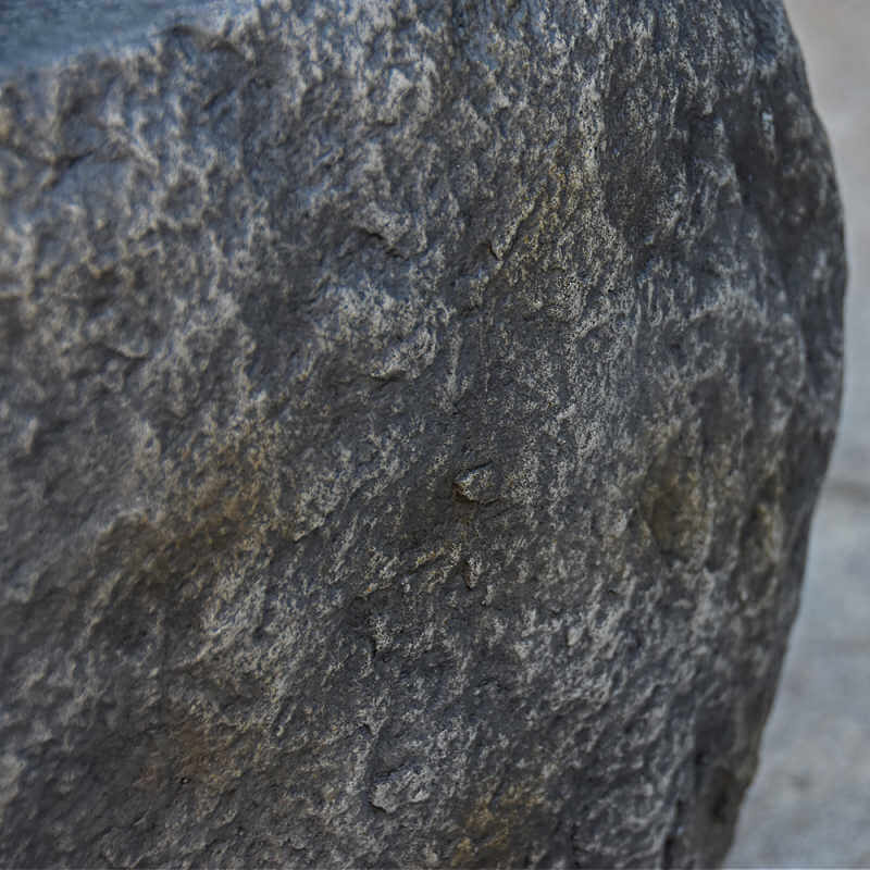 Elementi Boulder Concrete Propane Tank Cover | Boulder Texture