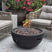 Modeno Jefferson Dark Grey GRC Concrete Fire Bowl 40000 BTU Image 14