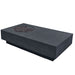 Elementi Metropolis Rectangular Concrete Fire Table | Dark Gray