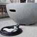 Modeno Nantucket Light Grey GRC Concrete Fire Bowl 40000 BTU Image 8
