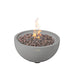 Modeno Nantucket Light Grey GRC Concrete Fire Bowl 40000 BTU Image 1